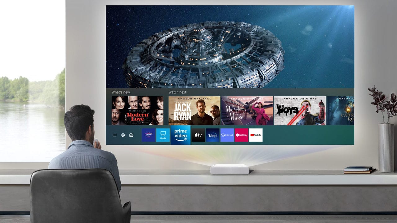 Samsung 三星香港 宣佈推出The Premiere LSP9T 4K 3雷射投影機(超短投)