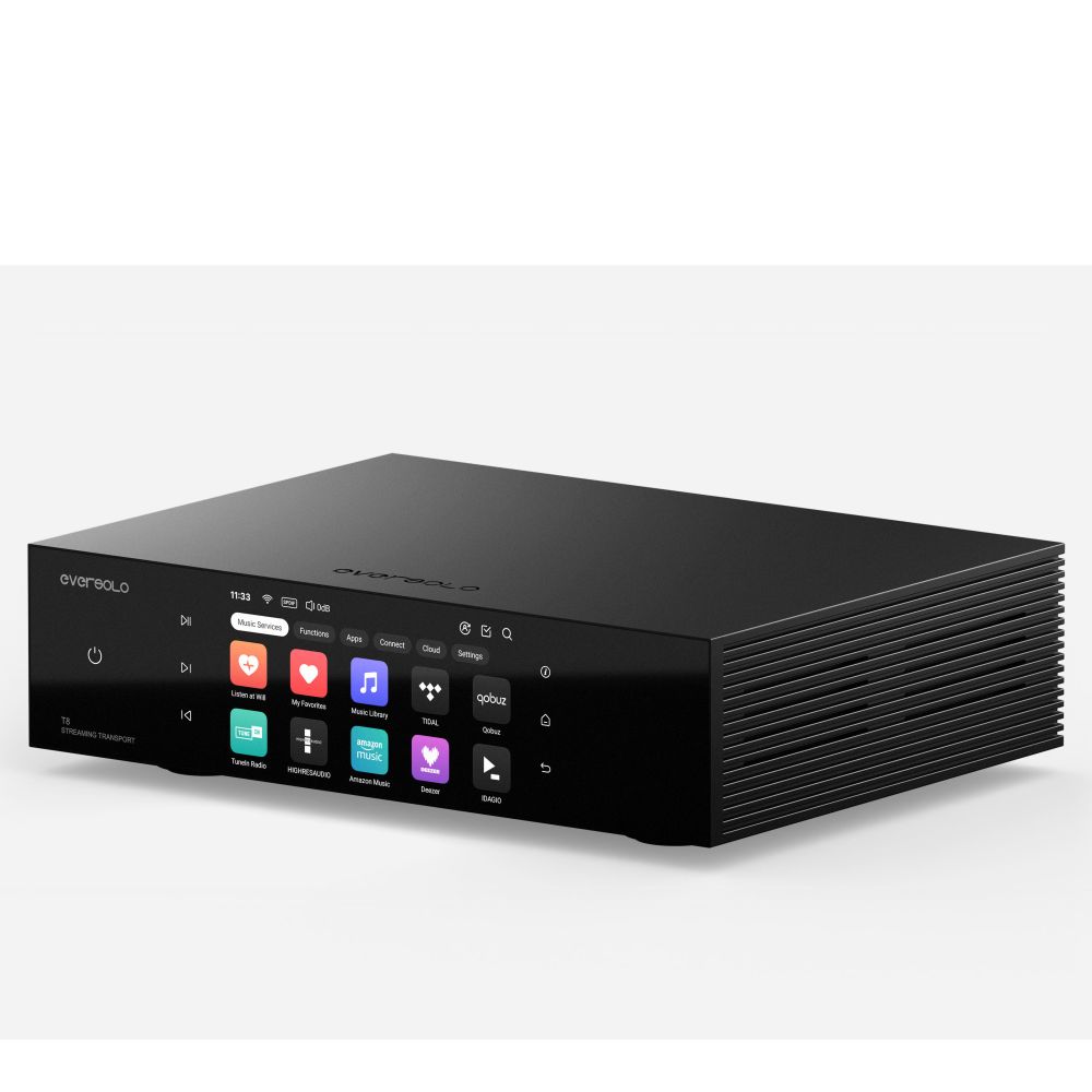 Eversolo T8 專業級串流機 (Streaming Transport) 送Supra 發燒Lan線
