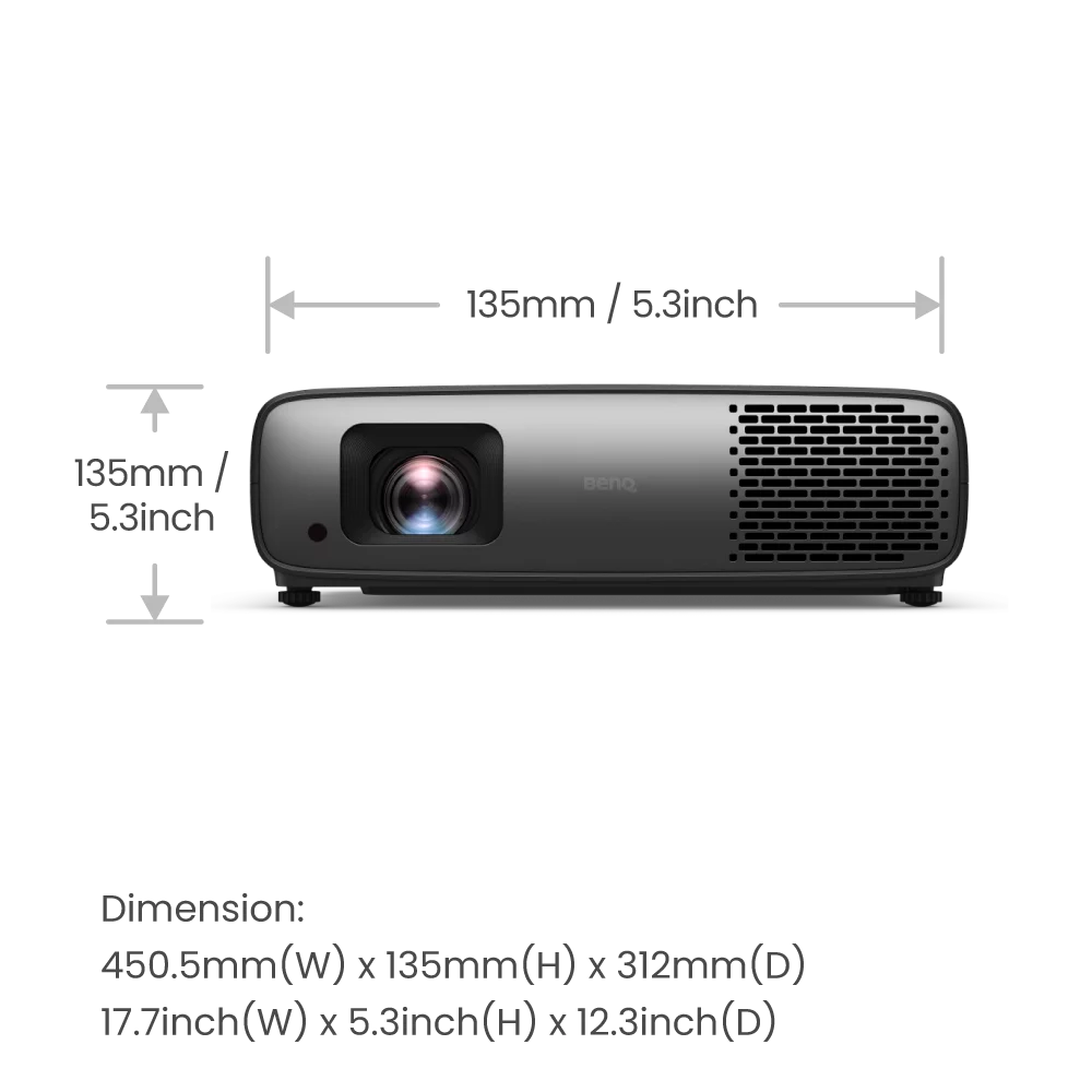 BENQ W4000i 4K HDR 影院投影機 (Android TV)