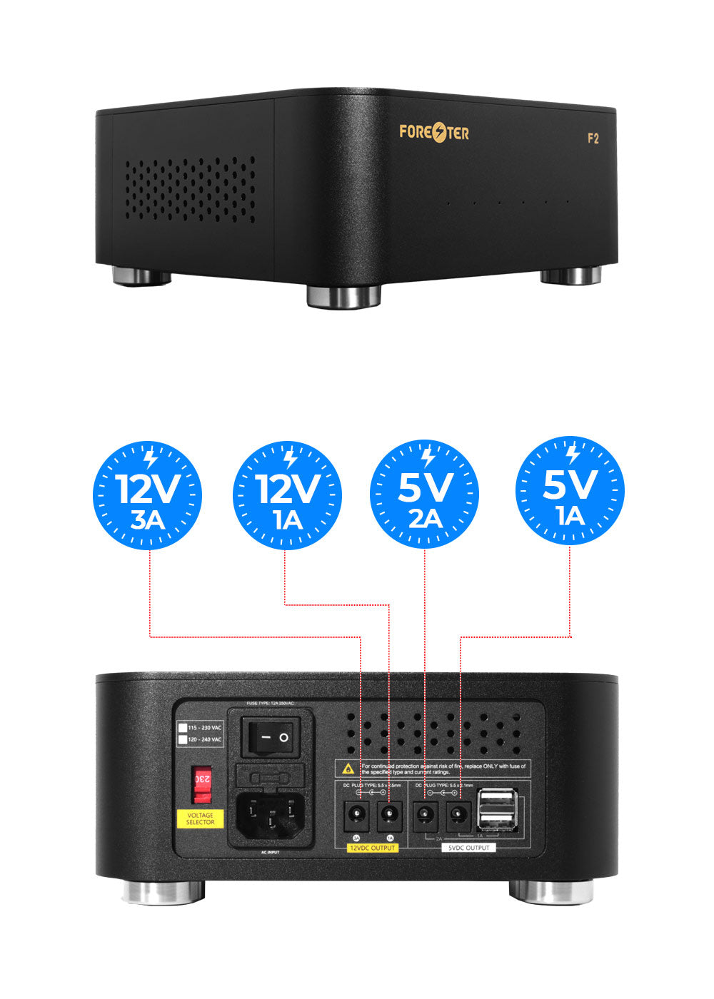 Silent Angel Forester F2 Linear Power Supply audio grade linear power supply