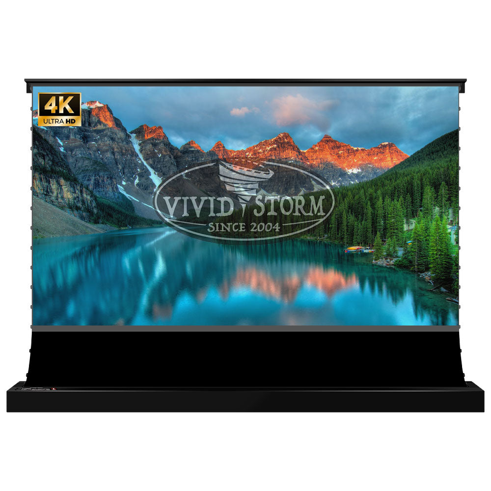 Vividstorm S PRO ALR electric black grille anti-light floor screen (for ultra-short throw)