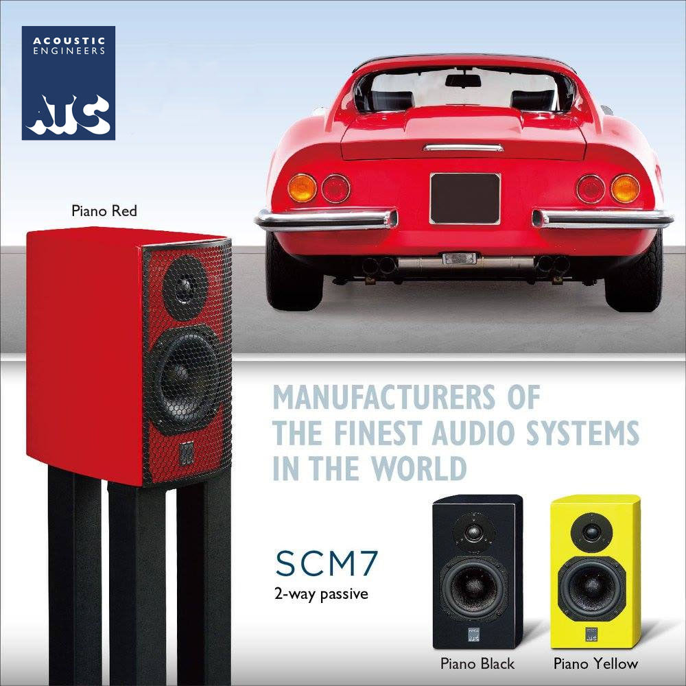 ATC SCM7 Piano Yellow Piano Yellow (Limited Edition) speaker