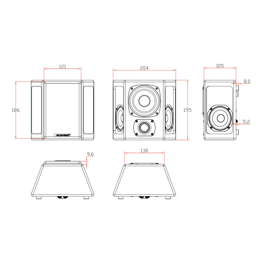 M&K Sound M40T 喇叭