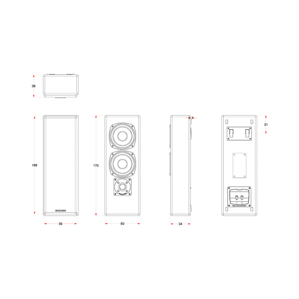 M&K Sound MP950 Speaker