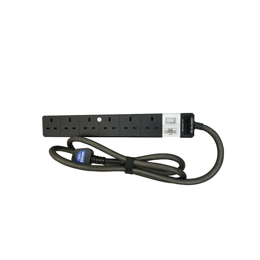 MS Power MS-1080P V3 第三代 六位濾波防雷插座 (英式)