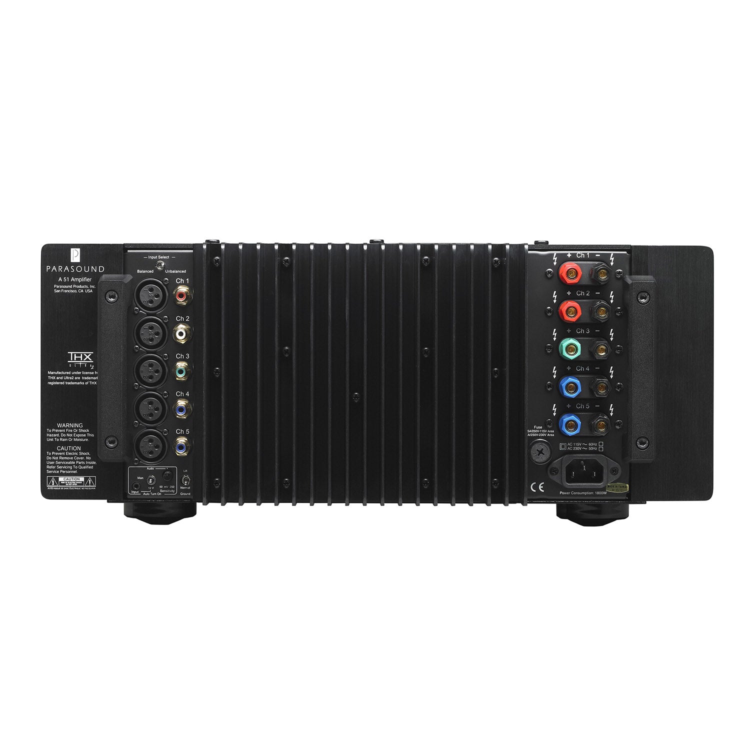 Parasound Halo A51 5-channel power amplifier