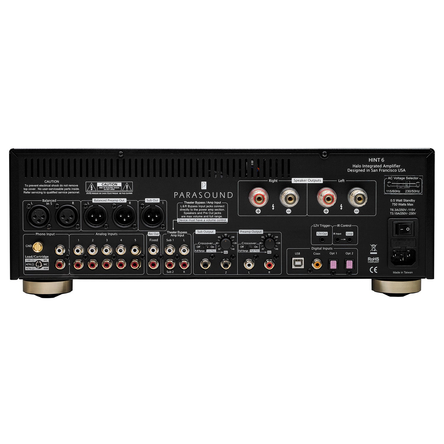 Parasound Halo Hint 6 Integrated Amplifier