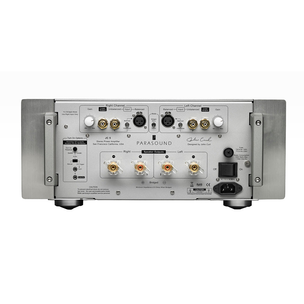 Parasound JC5 power amplifier