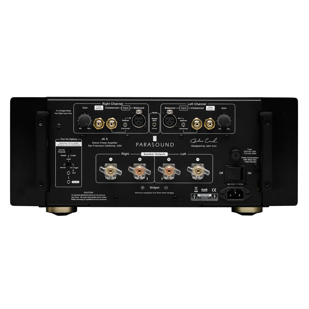 Parasound JC5 power amplifier