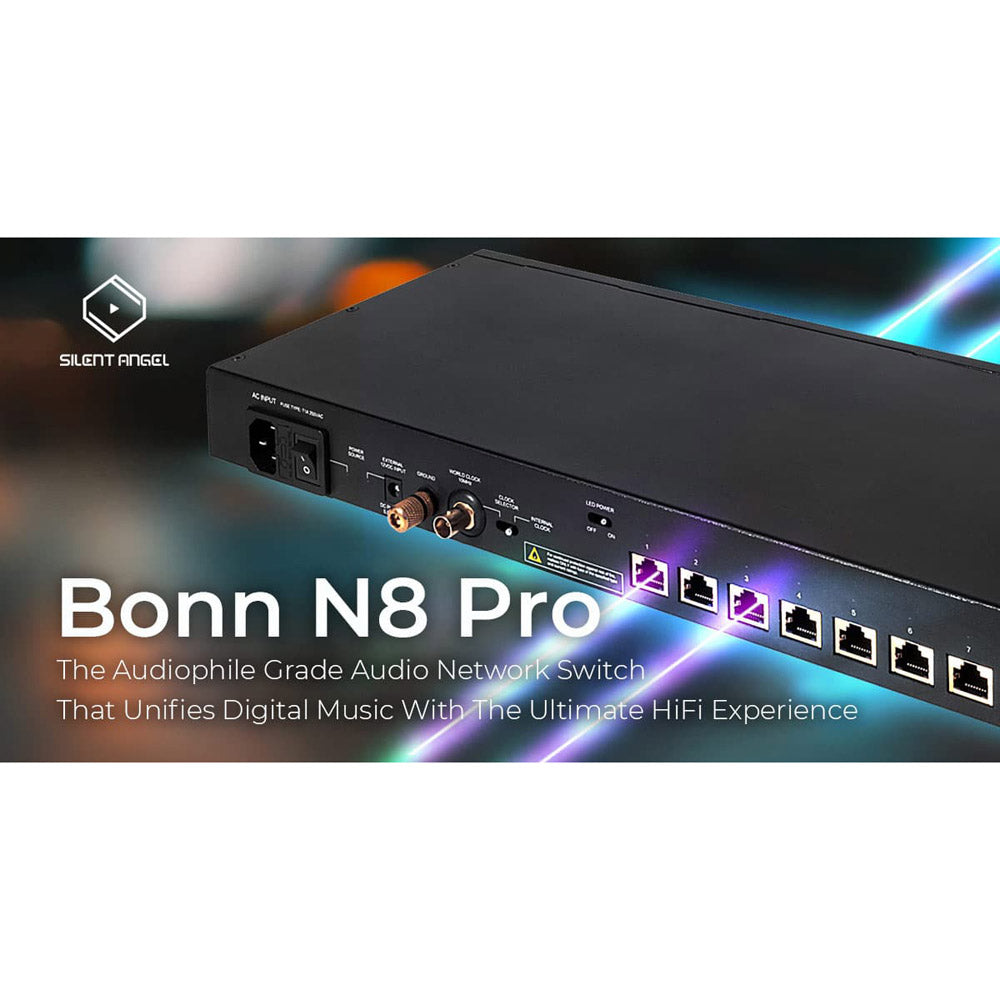 Silent Angel Bonn N8 PRO Audio Network Switch