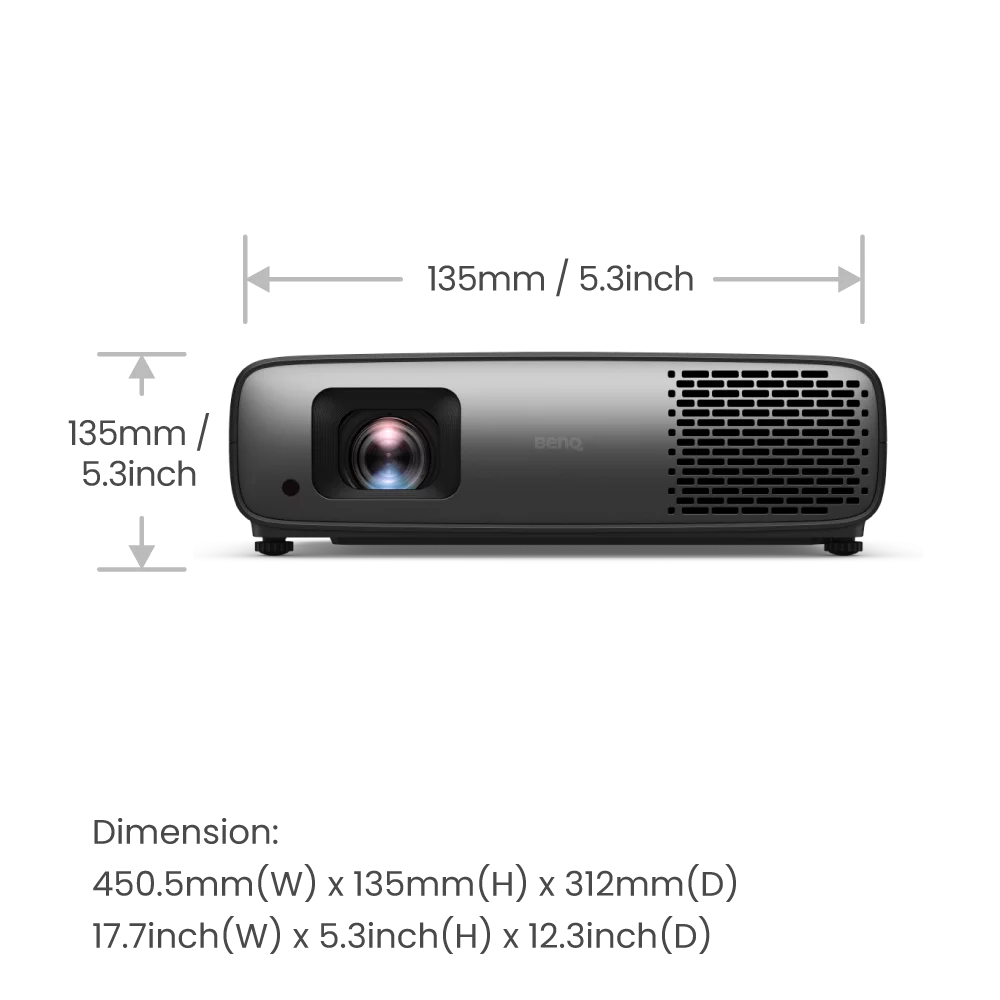 BENQ W4000i 4K HDR 劇院投影機 (Android TV)