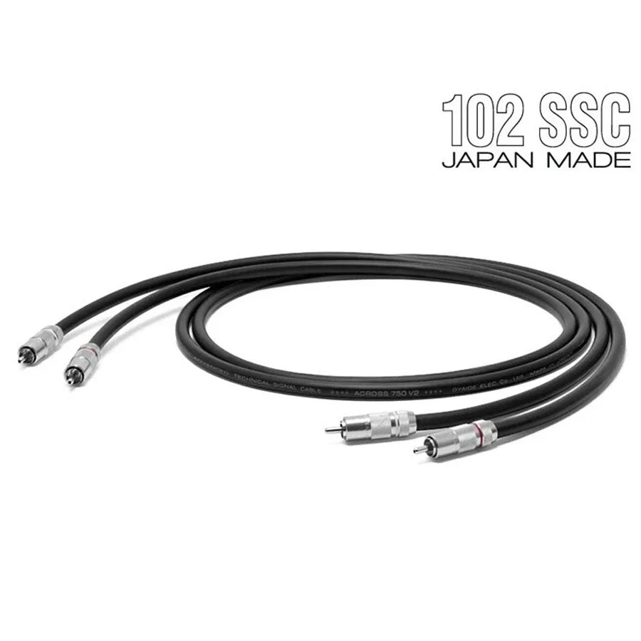 Oyaide ACROSS 750 RR V2 RCA signal cable
