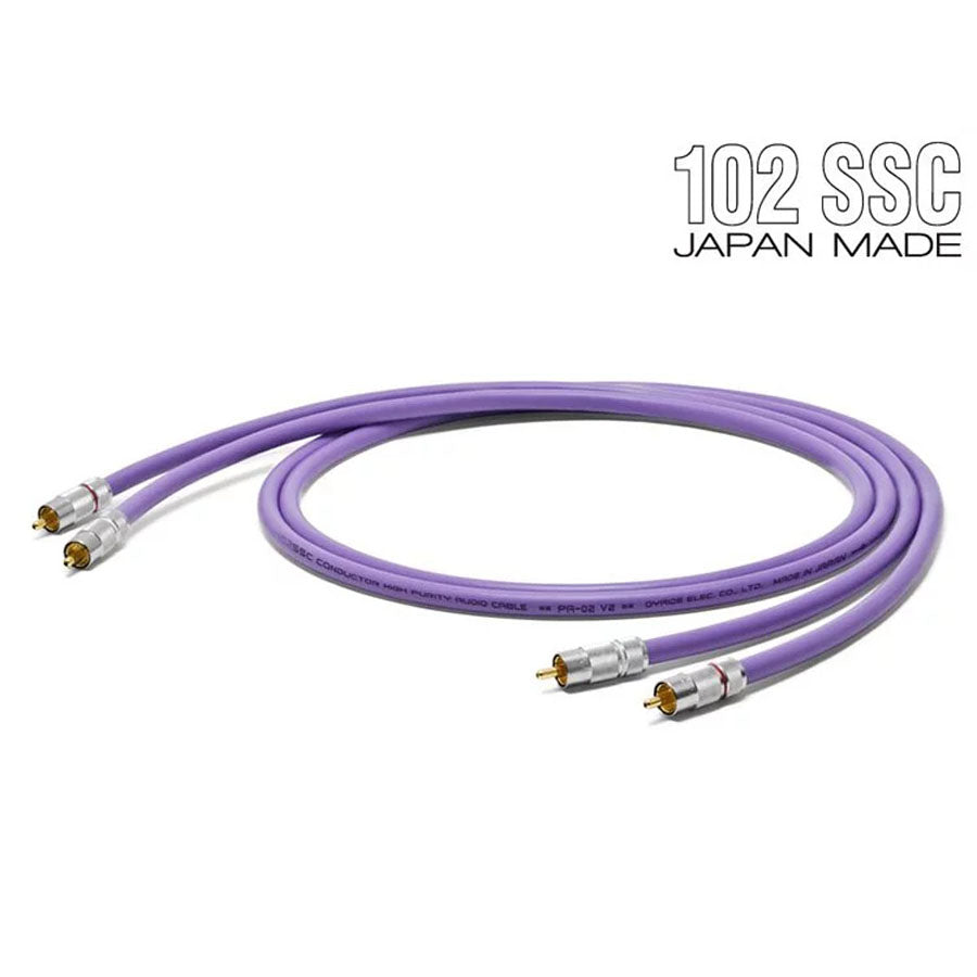 Oyaide PA-02 TR V2 RCA signal cable