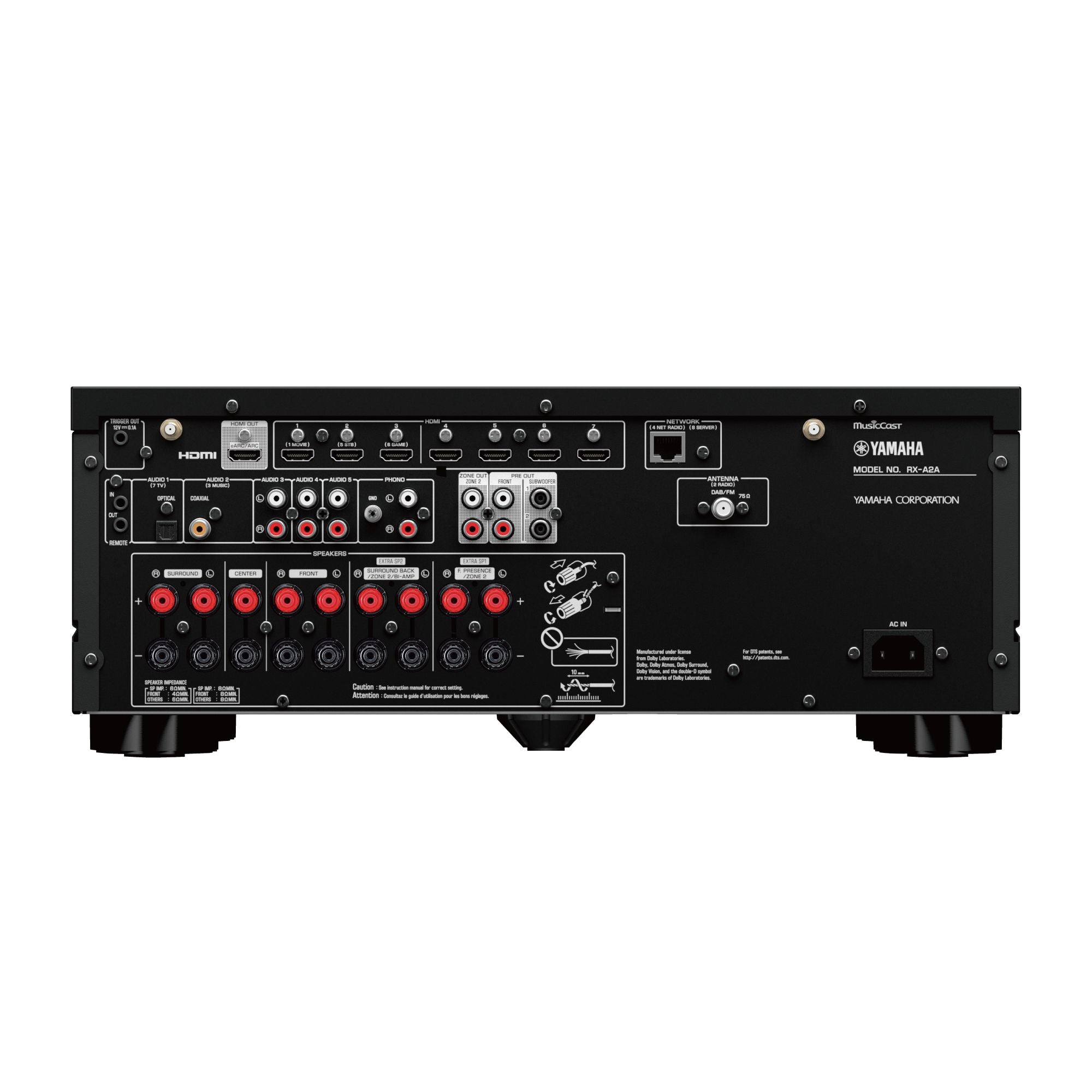 Yamaha RX-A2A AV amplifier 