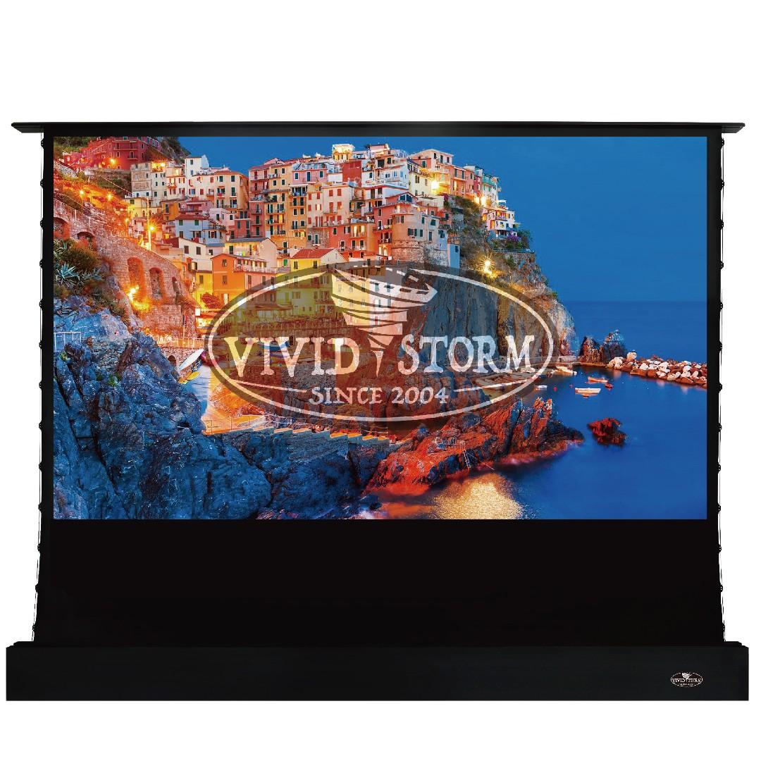 Vividstorm S PRO ALR electric black grille anti-light floor screen (for ultra-short throw)